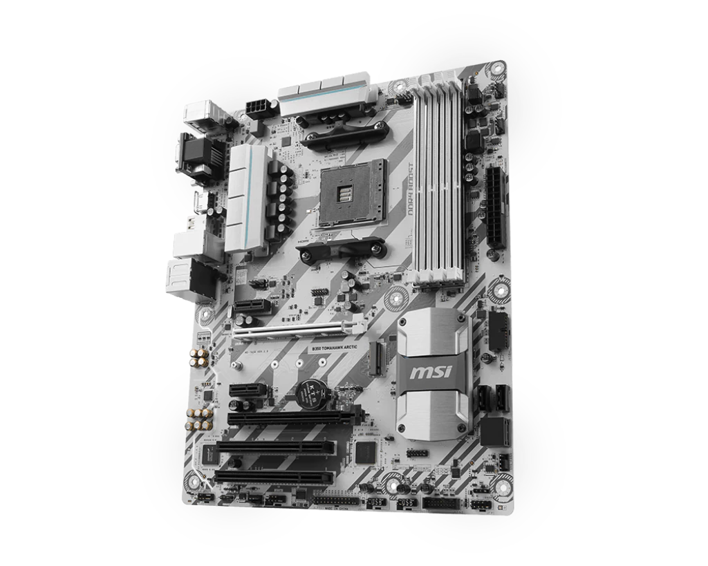 MSI B350 Tomahawk Arctic - Motherboard Specifications On MotherboardDB